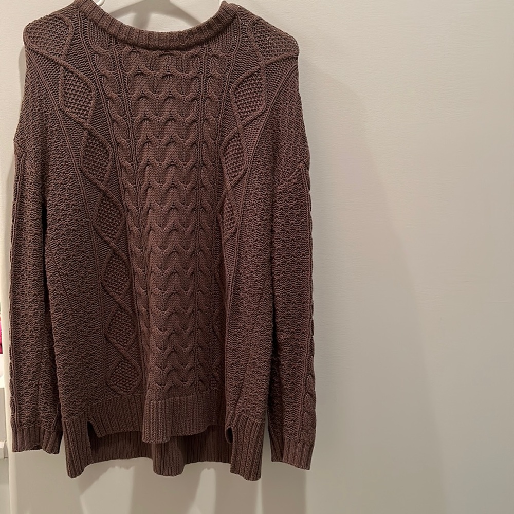 Brown sweater